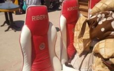 Zetels zijlijn Bayern München te koop op Marokkaanse markt (foto)