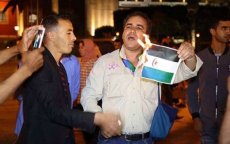 Amazigh-activisten verbranden vlag Polisario in Rabat (video)