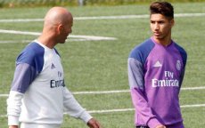 Achraf Hakimi bedankt vertrekkende Zinedine Zidane