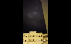 Witte engelen in lucht Meknes zorgen voor ophef in Marokko (video)
