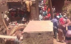 Kinderen komen om bij instorting huis in Ourika (foto's)