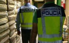 Ton hasj in beslag genomen tijdens antidrugsactie tussen Spanje en Marokko (video)
