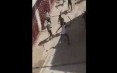 Gewelddadige rellen tussen migranten in Tanger (video)
