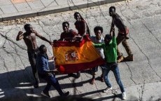 Migranten die woensdag grens Sebta bestormden naar Marokko teruggestuurd