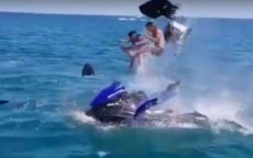 Jetski ontploft in Tetouan, vader en zoon gewond (video)