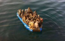 Marokkaanse marine redt 19 migranten in "levensgevaar op volle zee"