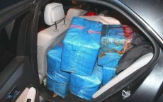Marokko: 700 kg drugs onderschept in Ksar El Kebir, verdachte gevlucht