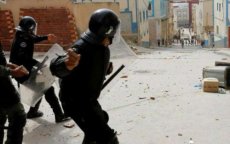 Politie in regio Nador bekogeld, agent gewond