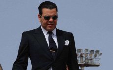 Moulay Rachid op begrafenis Kofi Annan