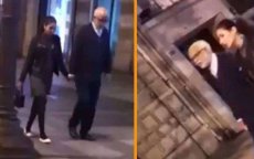 Minister islampartij Marokko hand in hand met vriendin in Parijs (video)