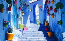 Chefchaouen bij te bezoeken steden in 2019 volgens Vogue