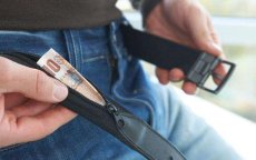 Douane Bab Sebta: man verstopte 62.000 euro in riem