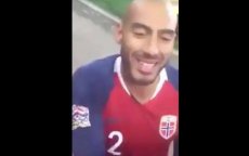 Spelers Noors elftal roepen "Leve de Rif" tijdens wedstrijd (video)
