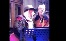 Prins Moulay Hicham, rockzanger! (video)