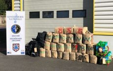 Franse politie onderschept 2,5 ton cannabis uit Marokko