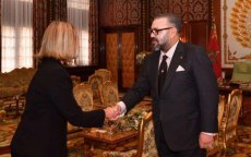 Visserijovereenkomst Marokko-EU: Federica Mogherini bij Koning Mohammed VI