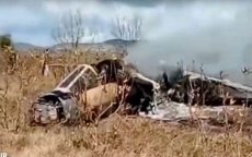 Beelden crash Mirage F1 gevechtsvliegtuig bij Taounate (video)