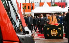 Koning Mohammed VI huldigt tweede tramlijn Casablanca in