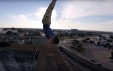Marokkaanse Spiderman riskeert leven voor nieuwe stunt