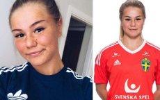 Zweedse voetbalster bedreigd sinds bekering tot de islam