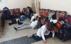 Marokko: collectieve hysteriecrisis op middelbare school (video)