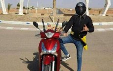 Marokko: supporter rijdt 1600 km met motor om club te steunen (foto)