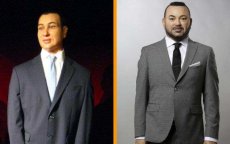 Nieuwe wassenbeeld van Mohammed VI in Grevin museum (foto)
