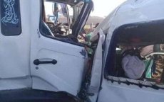 Marokko: 14 doden bij zwaar verkeersongeval in Moulay Bousselham (foto's)
