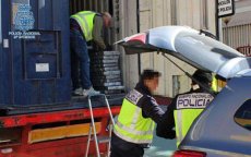 Spanje: vrachtwagen uit Marokko met 1500 kilo hasj onderschept (video)