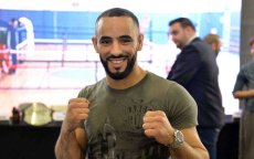 Ottman Azaitar vecht tegen Teema Packalen in Abu Dhabi