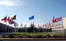 Delegatie Marokkaans leger bezoekt NAVO in Brussel