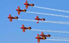 Troonfeest: luchtshow Marokkaans leger vandaag