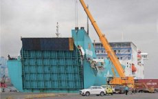 Ferry tussen Tanger en Algeciras botst tegen andere boot (foto)