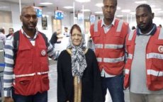 In Libië achtergelaten Hadja Zahra eindelijk terug in Marokko