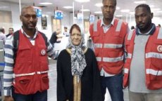 In Libië achtergelaten Hadja Zahra eindelijk terug in Marokko