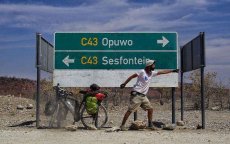 Marokkaan reist door heel Afrika met de fiets