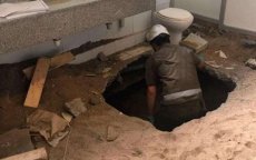 Marokko: routinecontrole winkel leidt tot vondst tunnel naar bank