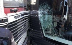 Nieuw ongeluk tussen tram en vrachtwagen in Casablanca
