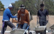Marokko: mooie actie van jonge atleten uit Texas (video)