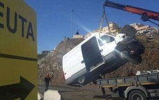 Marokkaan die grensovergang Sebta met bestelwagen ramde riskeert flinke straf