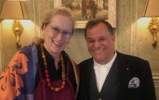 Amerikaanse actrice Meryl Streep terug in Marokko