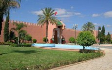 Koninklijke garde paleis Marrakech geschorst