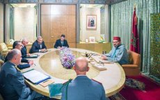Koning Mohammed VI geeft instructies aan leger