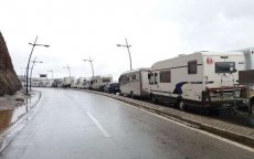 Honderden campers vast in Marokko