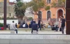 In Spanje gestrande Marokkanen op straat gezet