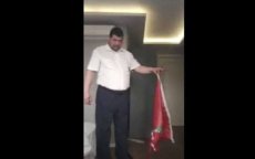 Marokkaanse vlag verbrand in Turkije (video)