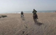 Marokko jaagt op strandgangers tijdens lockdown (video)