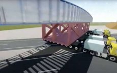 Snelwegbedrijf Marokko innoveert bij bouw brug (video)