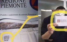 "100% Italiaanse mondmaskers" in Marokko gemaakt