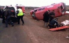 Drie doden bij zwaar ongeval met ambulance in Agadir